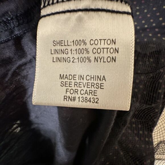 ModCloth Dress Blue Retro Full VNeck Sleeveless Pockets Fit & Flare Maxi Size 14 - Picture 13 of 14